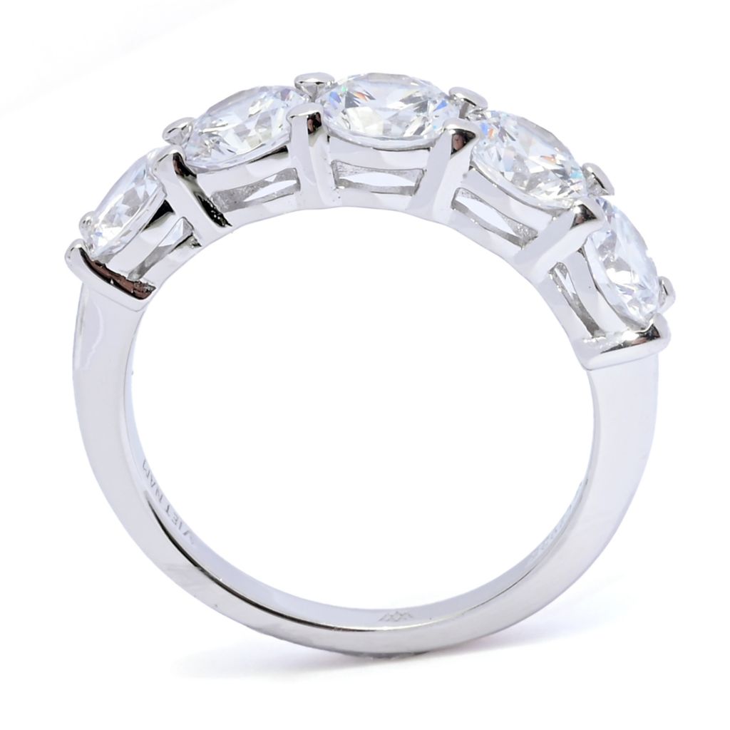 brilliante-platinum-plated-0-75-dew-simulated-diamond-5-stone-ring