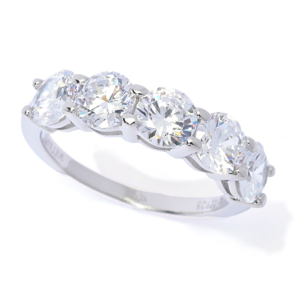 brilliante-platinum-plated-0-75-dew-simulated-diamond-5-stone-ring