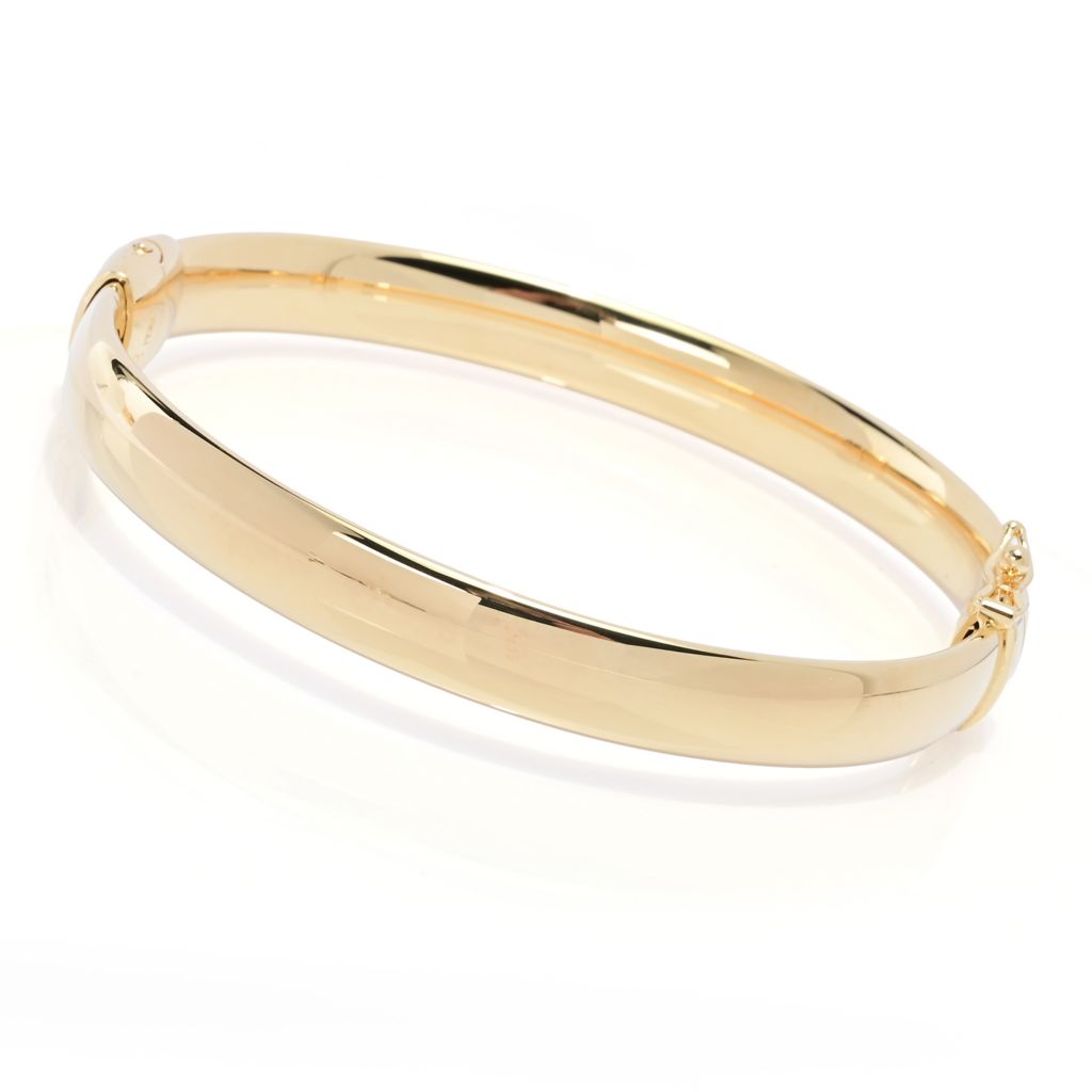 Pulseira Toscana Italiana com opção de tamanho, 8 mm, com articulada e tubo de bombe