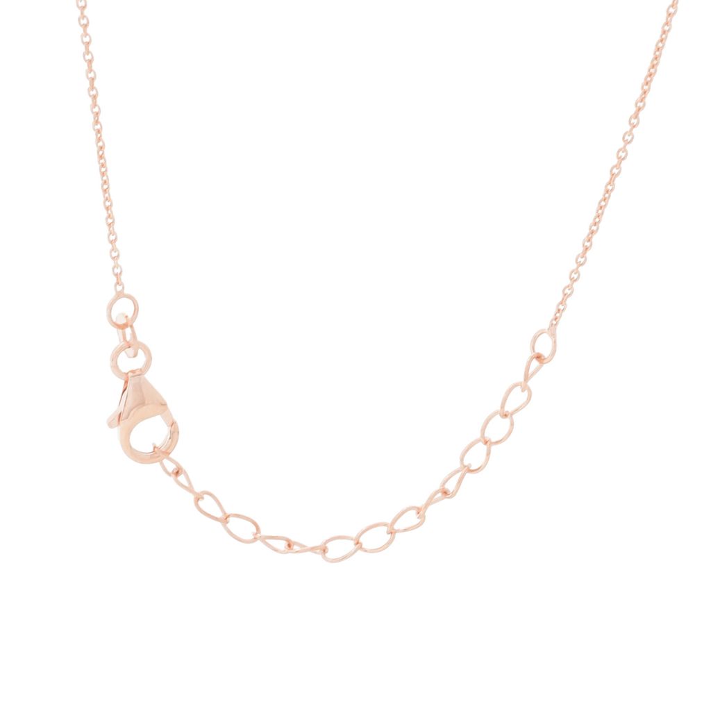 Pingente Gem Treasures "Sweetheart" 1,11ctw granada, safira rosa e zircônia