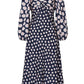 Sachin & Babi - Sachin & Babi Melody Floral Crepe Midi Dress Sz 10 $425