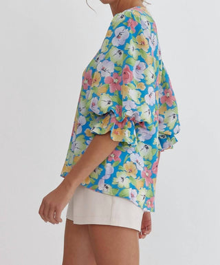 Introdução - Blusa Floral The Way I Do