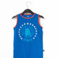 Macacão curto infantil RAGS Apparel azul tamanho 12-18M