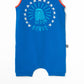 Macacão curto infantil RAGS Apparel azul tamanho 12-18M