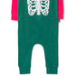 Macacão infantil de manga comprida Rag da RAGS Apparel, verde, tamanho 2T