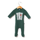 Macacão infantil Rag Romper da RAGS Apparel, verde, tamanho 0-3 meses