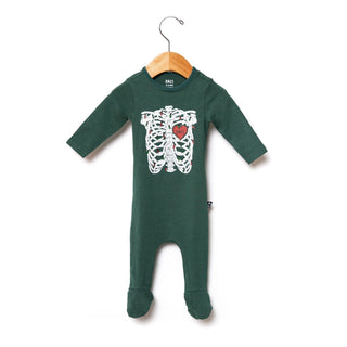 Macacão infantil Rag Romper da RAGS Apparel, verde, tamanho 0-3 meses