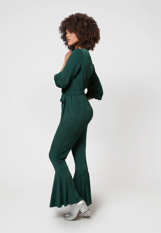 Macacão Leota Feminino Gabby Geo Print Verde Tamanho X-Grande