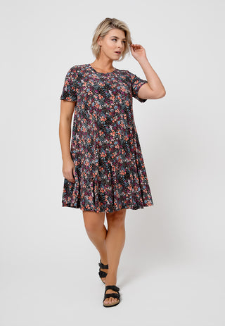 Vestido Serenity Feminino Leota em Confete Floral (Curvo)
