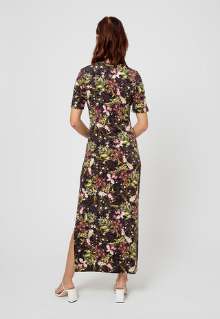 Vestido longo Eva feminino Leota roxo