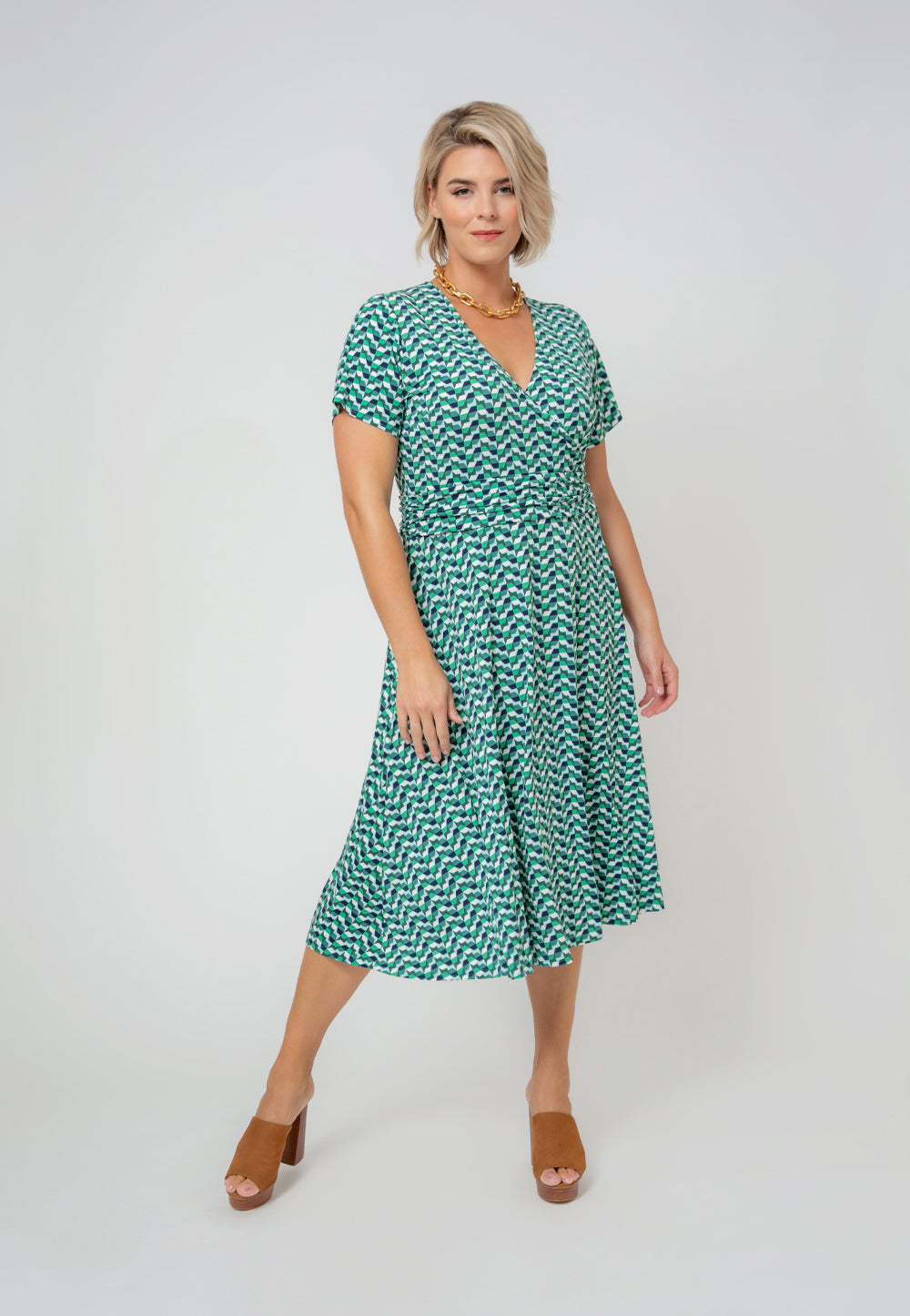 Vestido Amiya Feminino Leota Verde