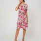 Vestido justo Giselle feminino Leota rosa