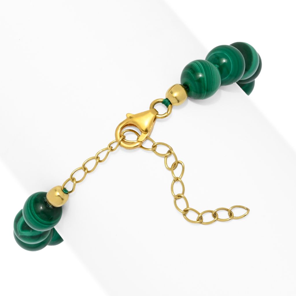 gem-treasures-18k-vermeil-choice-of-gemstone-bead-stretch-bracelet