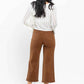 Judy Blue - High Waist Tummy Control Garment Dyed Wide Crop Jeans
