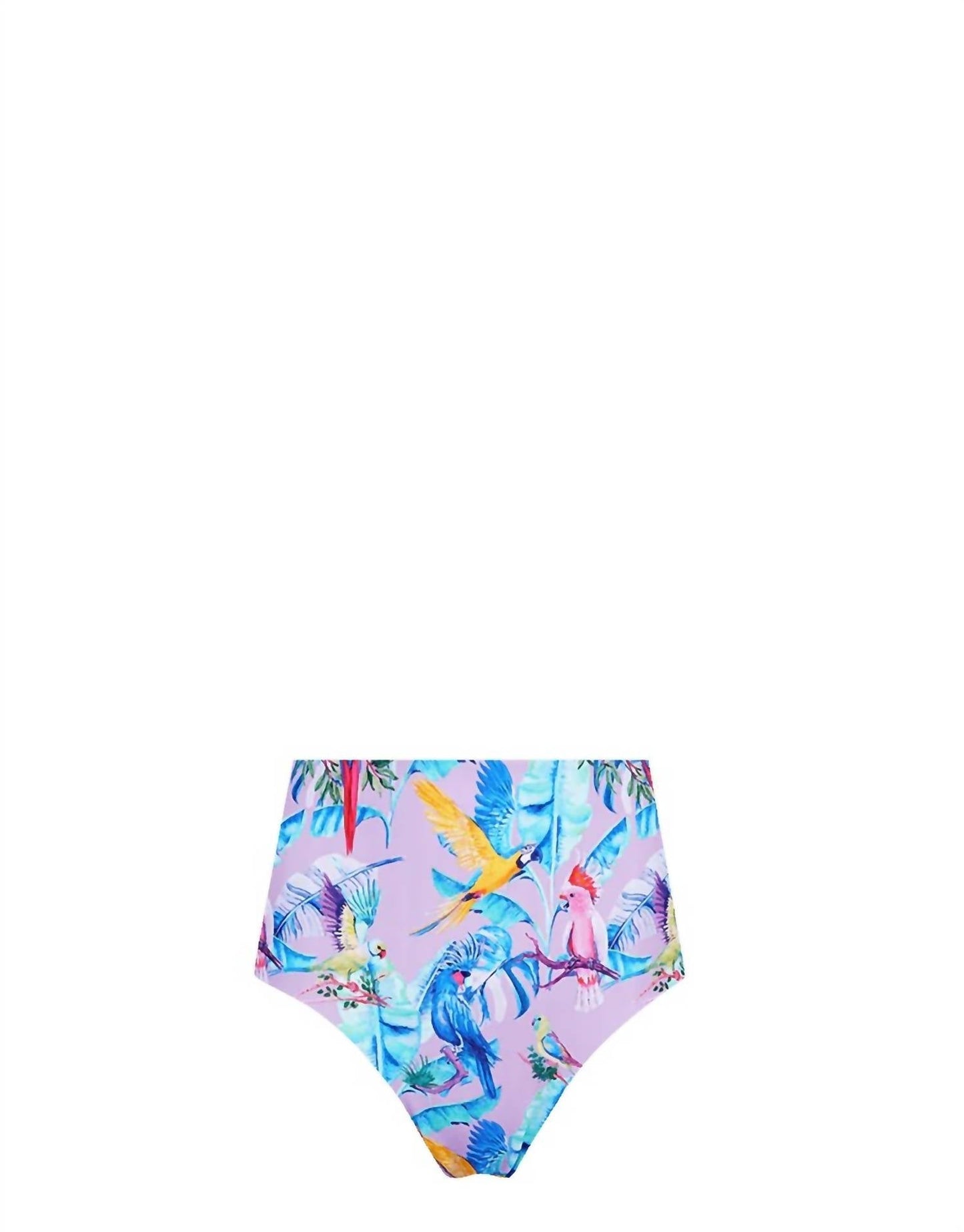 Lia Sahara - Women's Reversible Compression High Waist Bikini Bottom