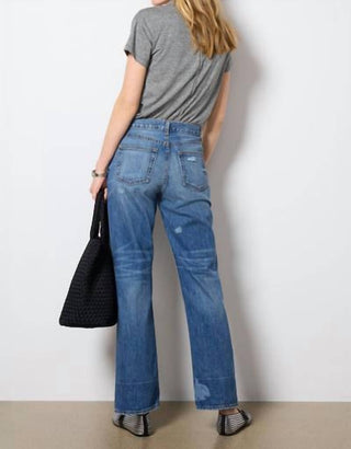 Askk Ny - Rosebowl High-rise Straight Leg Jean