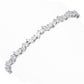 Pulseira Brilliante 6.67 DEW Marquise e Redonda com Diamantes Simulados