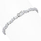 Pulseira Brilliante 6.67 DEW Marquise e Redonda com Diamantes Simulados