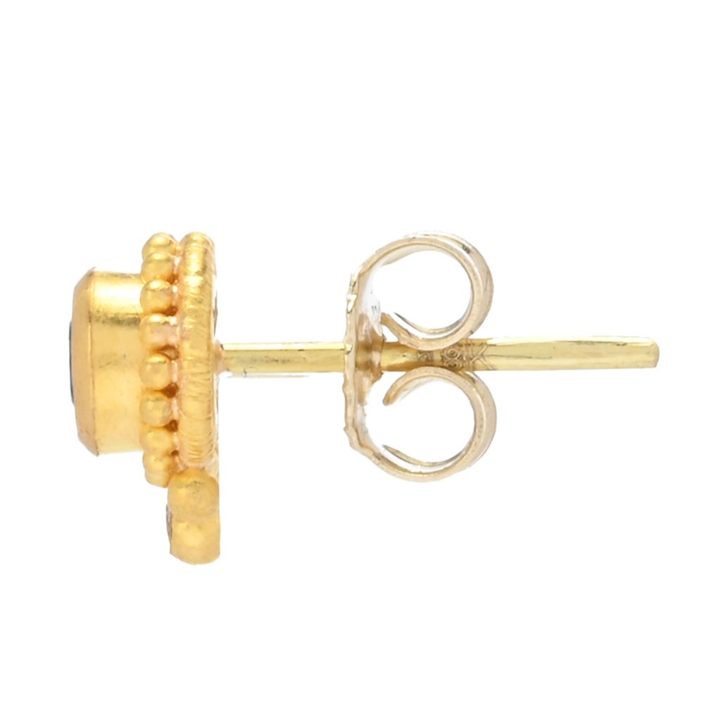 cevherun-24k-gold-choice-of-precious-gem-diamond-accent-stud-earrings