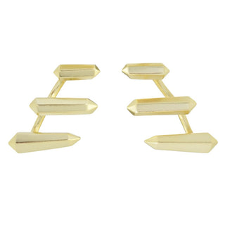 Brincos "Billie" Ear Climber dourados ou prateados da Kendra Scott