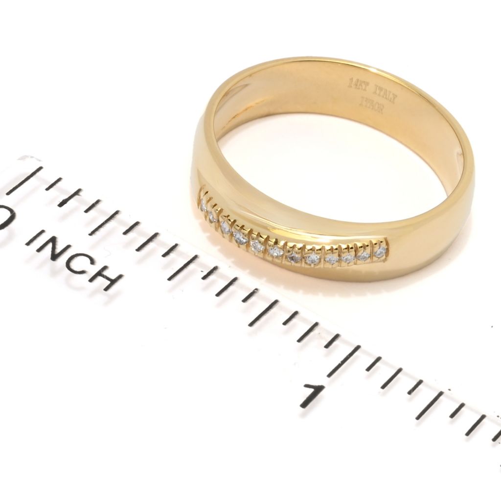 diamore-14k-gold-diamond-accented-high-polished-twist-ring