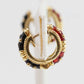 Hidalgo - Women's Enamel Reverisble Earrings