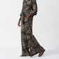 Joseph Ribkoff - Tropical Print Tie Front Top