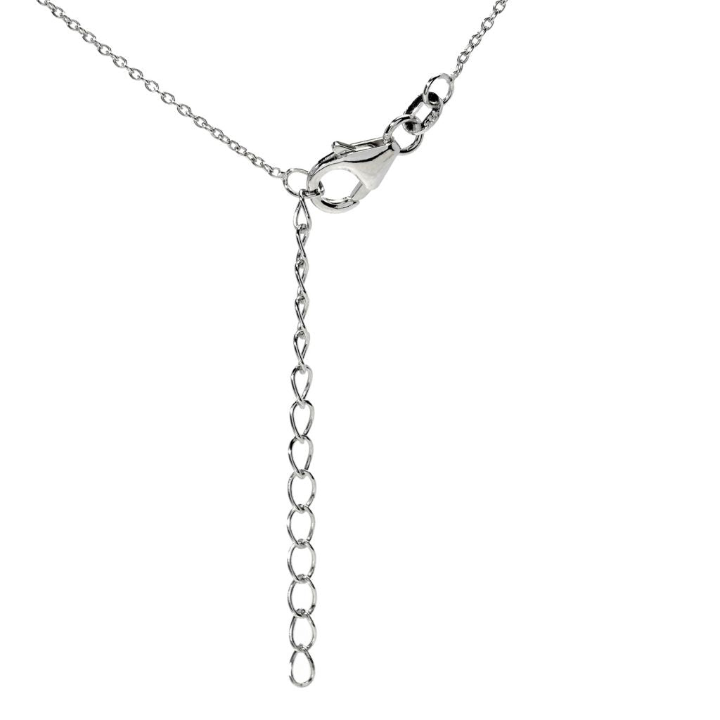 Pingente de barra de esmeralda zambiana em formato octogonal de 1,25 quilates da Gem Treasures com corrente