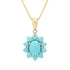 lali-jewels-14k-gold-8x6mm-turquoise-w-turquoise-halo-pendant-w-chain