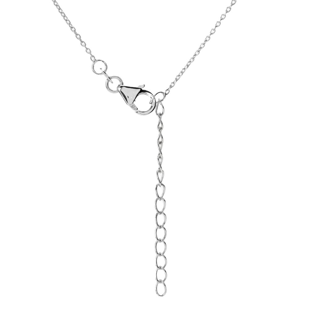 Pingente "Dois Corações" com Corrente e Diamante de 0,51ctw da Diamond Treasures e Rubi Birmanês