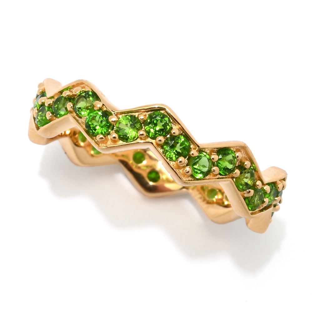 muse-18k-gold-plated-polished-choice-of-gemstone-chevron-stack-band-ring