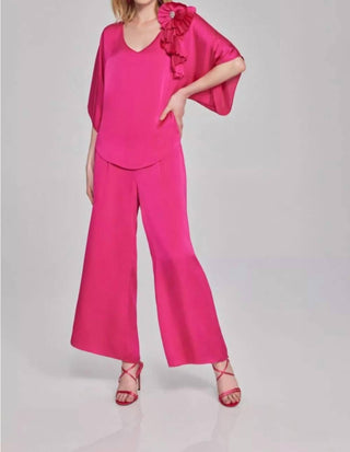 Joseph Ribkoff - Blusa com detalhes florais