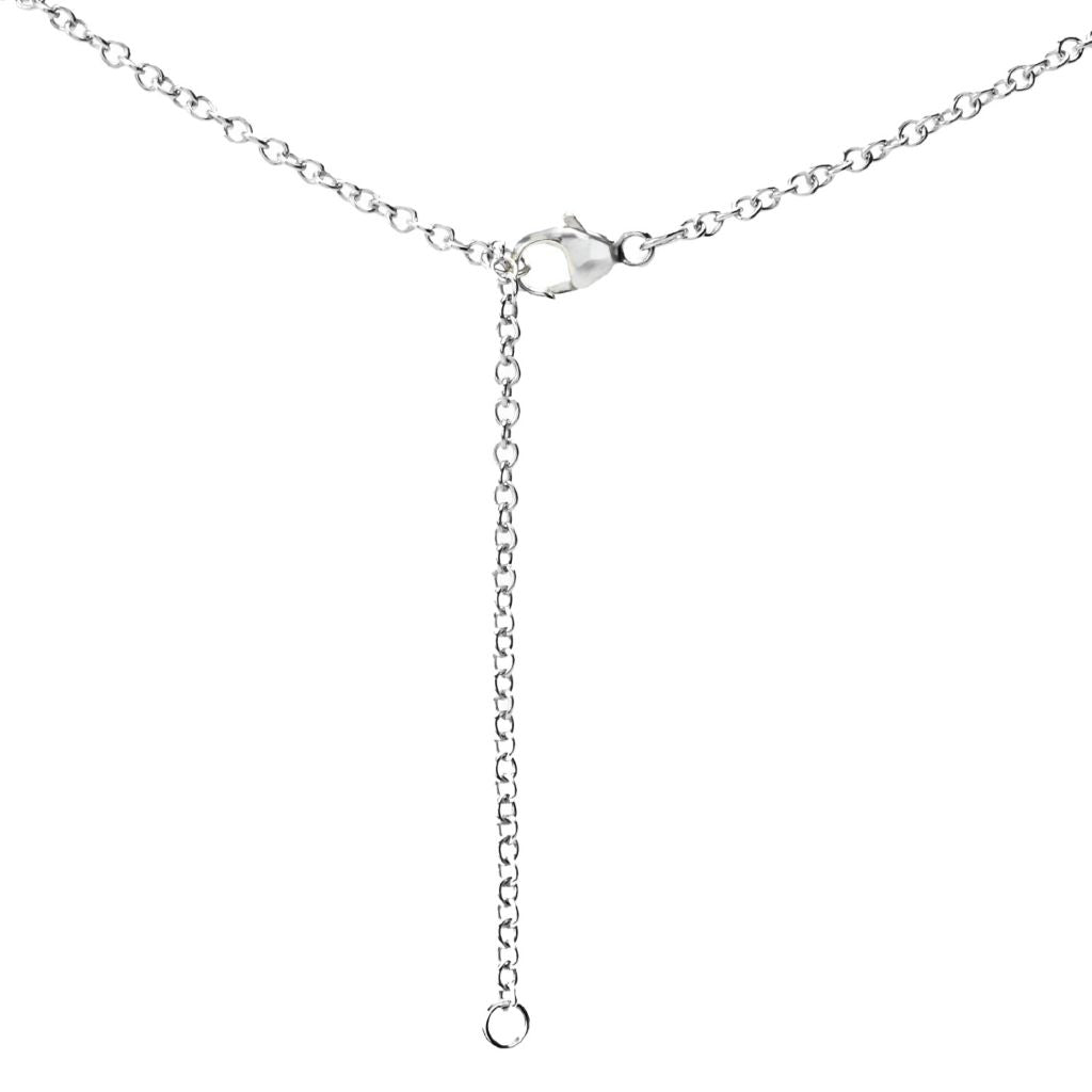 Melodia Diamonds 18K Vermeil 0,20ctw Lab Grown Diamond Key Pendant com Corrente