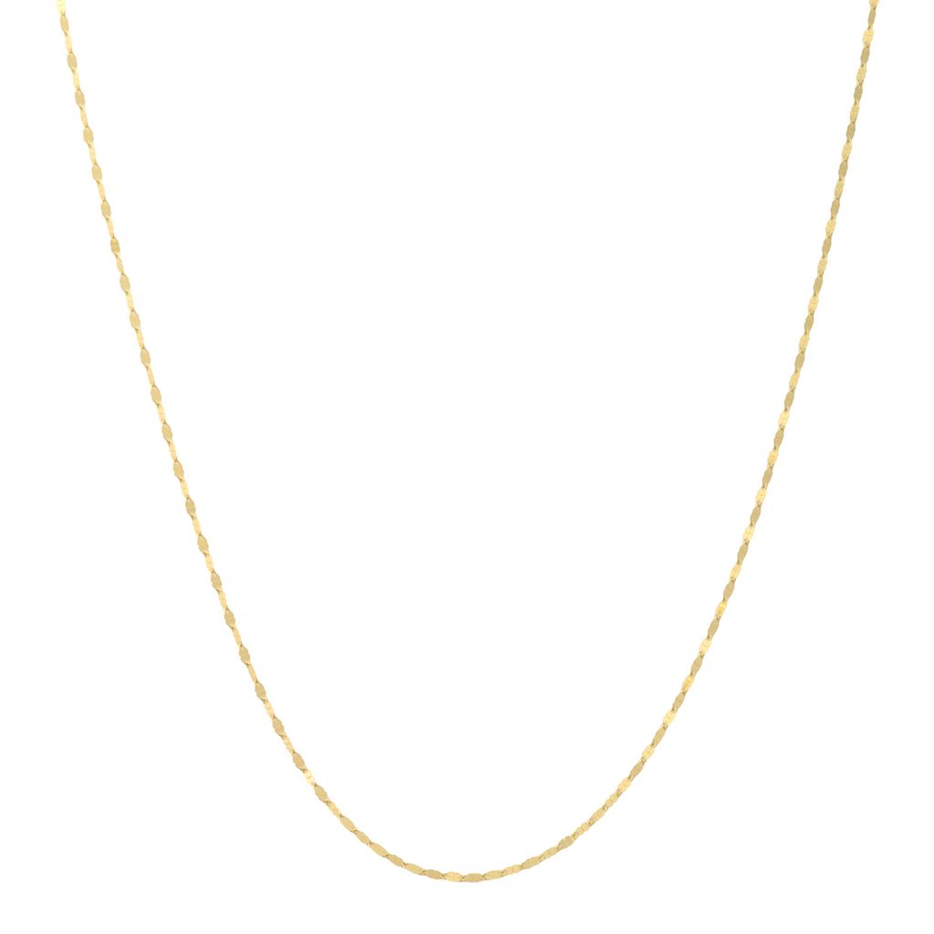 Colar de corrente Stefano Oro em ouro 14K "Clover Petali"