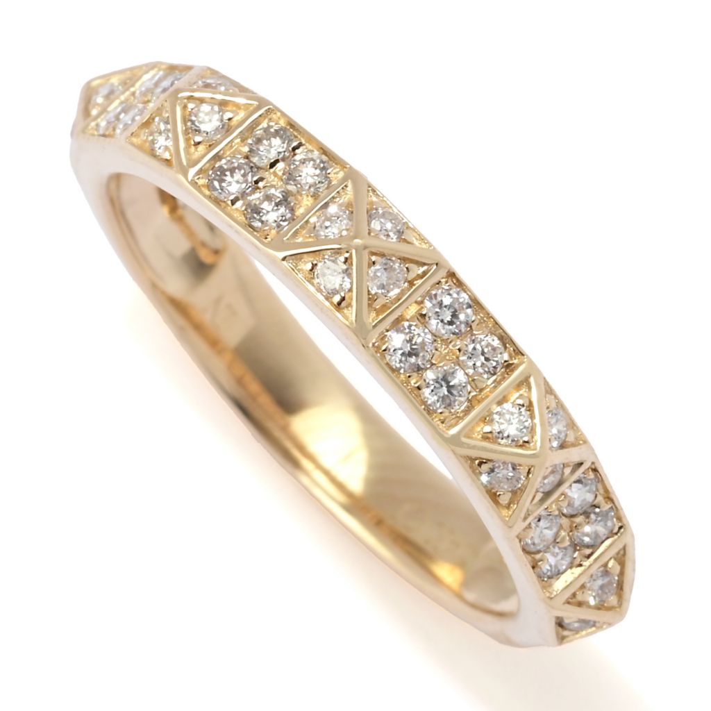 beverly-hills-elegance-14k-gold-0-33ctw-diamond-pyramid-ring