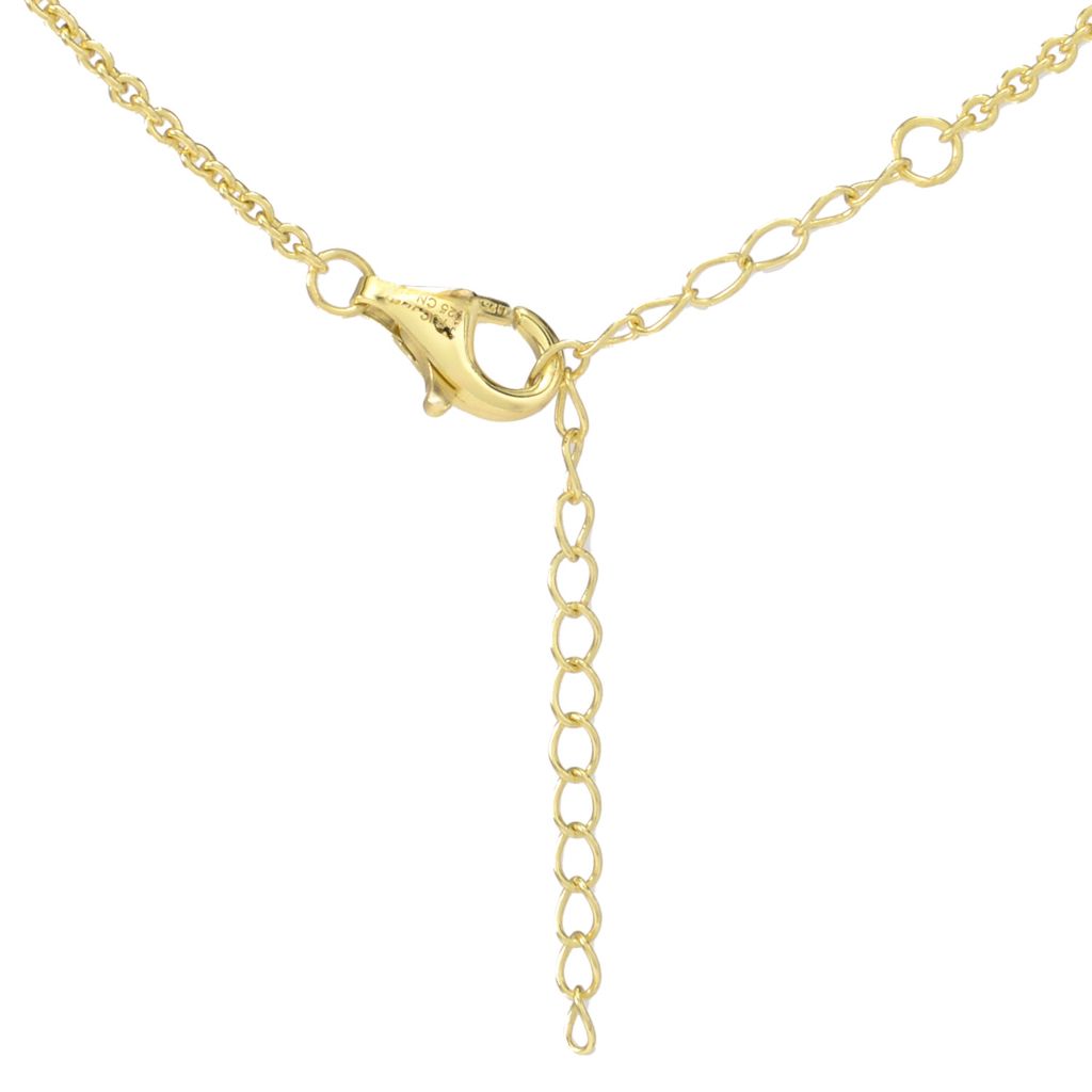 Passaporte para o Egito, pingente faraó banhado a ouro 18K com corrente de 18" + 2"