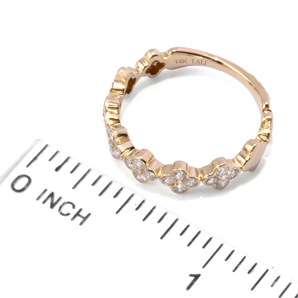 lali-jewels-14k-gold-0-45ctw-diamond-clover-station-ring-1-9-grams