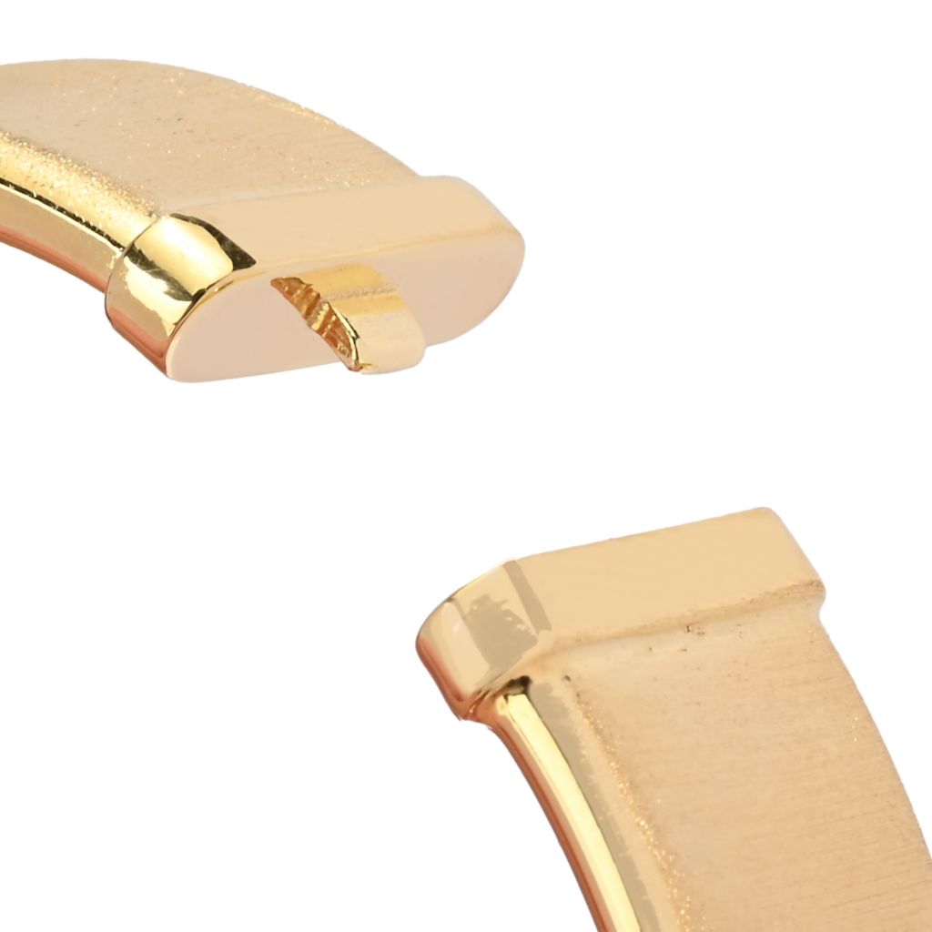 Pulseira de cetim tubular banhada a ouro 18K ou prata esterlina Verona Gioielli