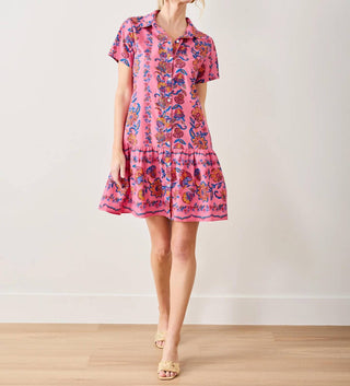 Printfresh - Folklore Flowers Mini Dress