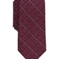 alfani-mens-slim-grid-pattern-tie-red