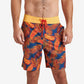 Mens Harrison Palm Frond Board Shorts