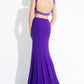 Rachel Allan - Beaded Two-piece Jersey Gown