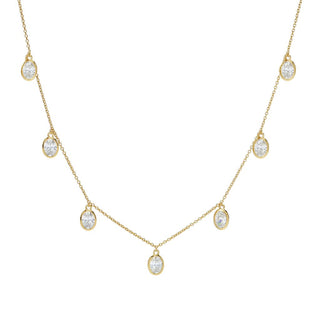 Brilliante Choice of Shape Simulated Diamond Charm Necklace