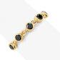 Anel Gems of Distinction em ouro 14K com diamante Black Noir de 0,38ct