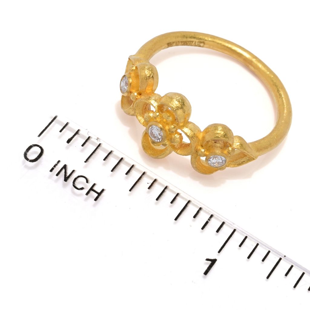 cevherun-24k-gold-satin-diamond-accent-triple-quadrant-filigree-ring