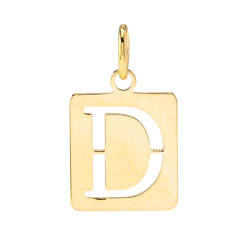 stefano-oro-14k-gold-polished-square-cutout-choice-of-initial-pendant