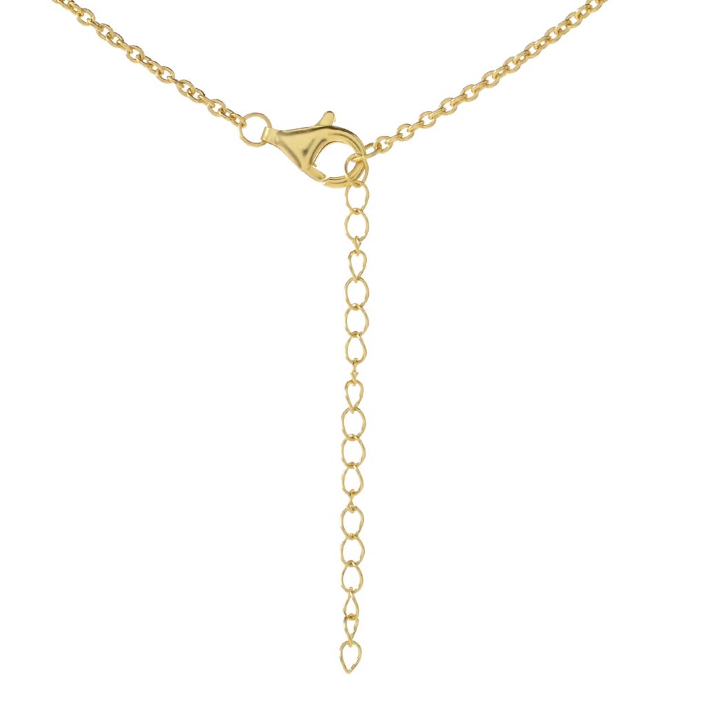 Passaporte para o Egito banhado a ouro 18K 20 mm lápis-olho ou pingente de Hórus com corrente