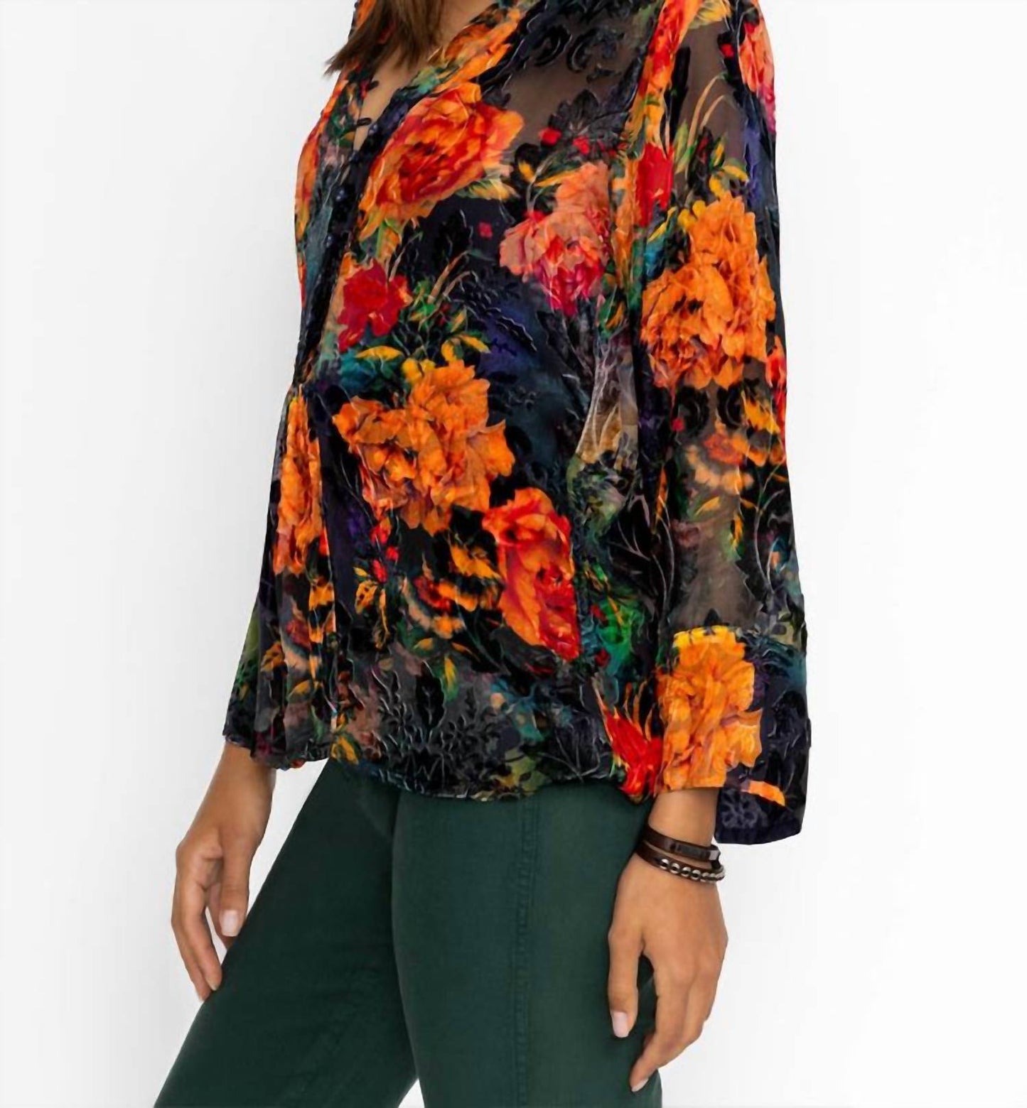 Johnny Was - Botina Burnout Blouse