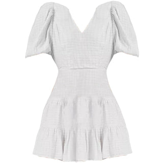 French Connection - VESTIDO COM CAMADAS DE VIDRO XIGHÃO DE BÉTULA