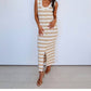 2.7 August Apparel - Boardwalk Midi Dress